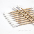 Wholesale packaging Natural double round heads cotton buds